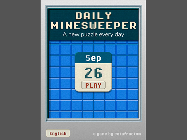 Daily Minesweeper Screenshot 1